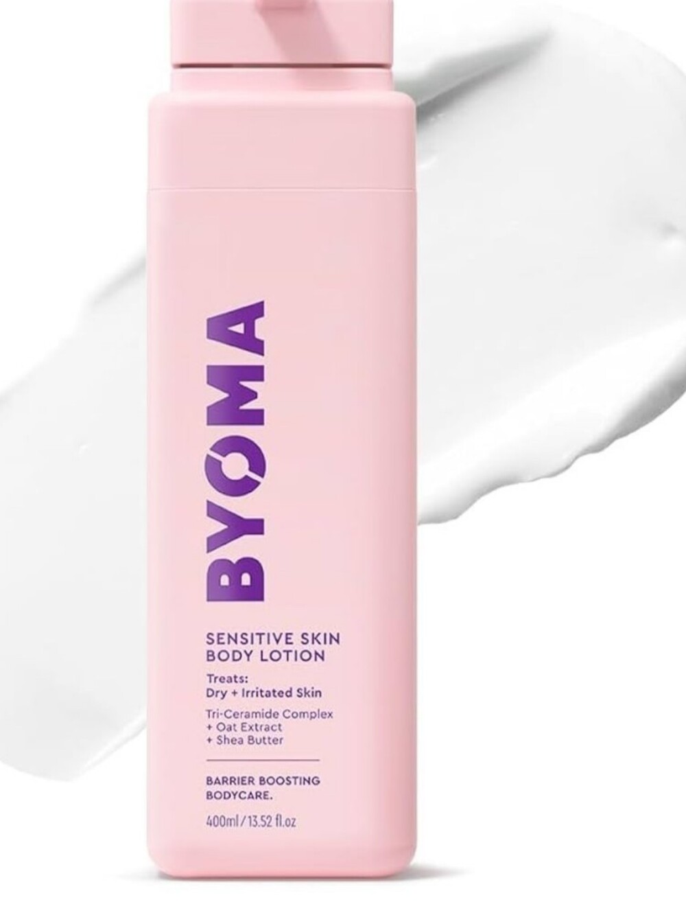 Byoma New Sensitive Skin Body Lotion Bundle of 2 Tri Ceramide 13.52oz Each